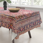 Tabriz West Central Persian Rug Print Tablecloth Gallery Image 3