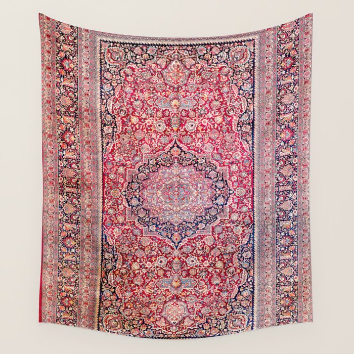 Tabriz West Central Persian Rug Print Wall Tapestry Gallery Image 1