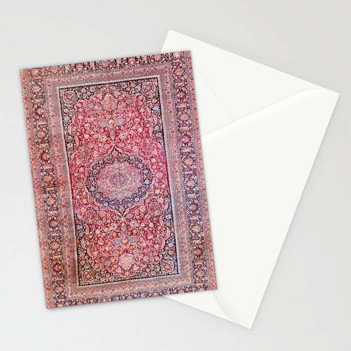 Tabriz West Central Persian Rug Print Stationery Card Gallery Image 2