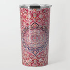 Tabriz West Central Persian Rug Print Travel Mug Gallery Image 1