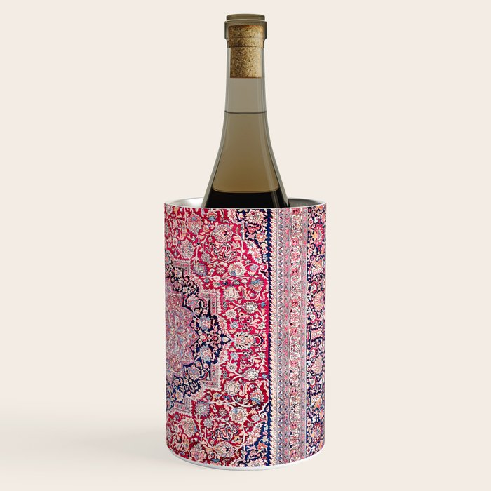 Tabriz West Central Persian Rug Print Wine Chiller Gallery Image 3