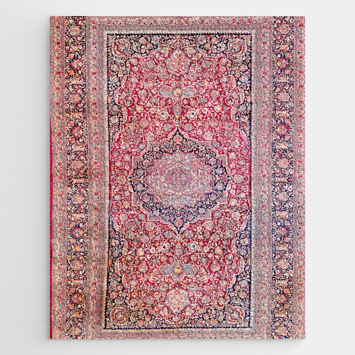 Tabriz West Central Persian Rug Print Jigsaw Puzzle Gallery Image 1