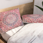 Tabriz West Central Persian Rug Print Pillow Sham Gallery Image 2