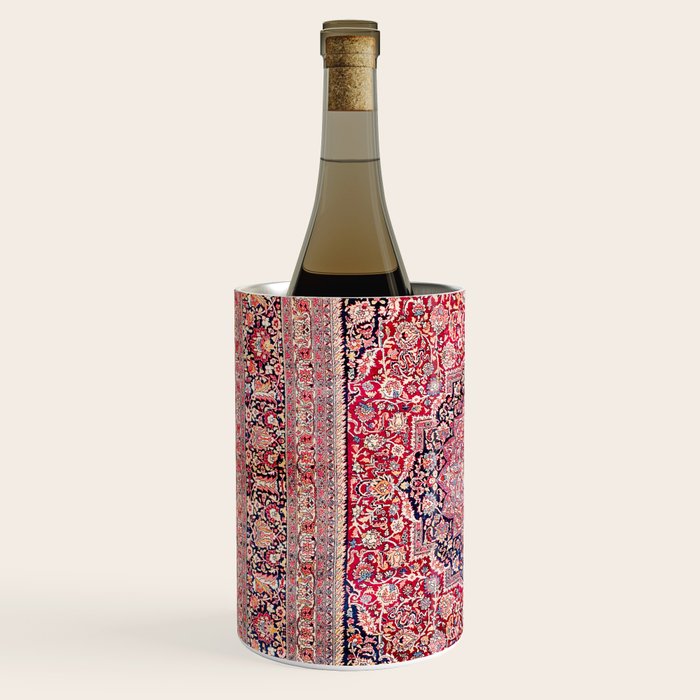 Tabriz West Central Persian Rug Print Wine Chiller Gallery Image 2
