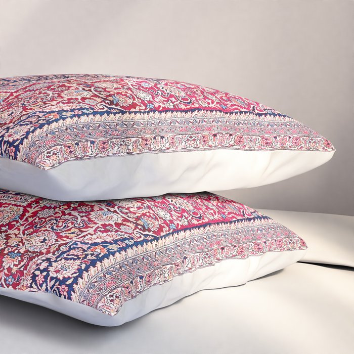 Tabriz West Central Persian Rug Print Pillow Sham Gallery Image 3
