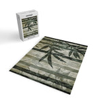 Stylized Bamboo Garden Watercolor Jigsaw Puzzle Gallery Image 2