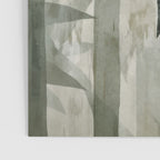 Stylized Bamboo Garden Watercolor Poster Gallery Image 3