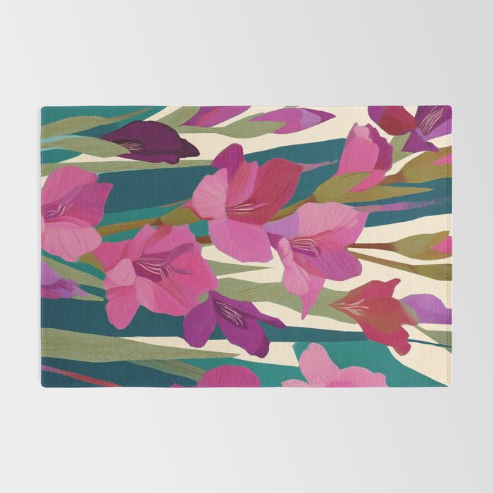 Magenta Garden Rug Gallery Image 2