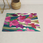 Magenta Garden Rug Gallery Image 1