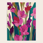 Magenta Garden Poster Gallery Image 4