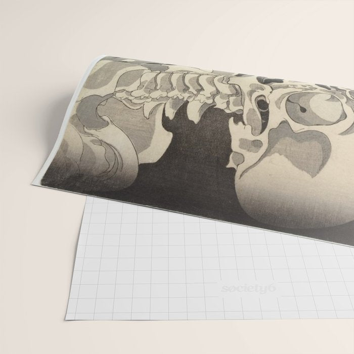Takiyasha the Witch and the Skeleton Spectre Wrapping Paper Gallery Image 2