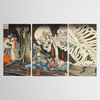 Takiyasha the Witch and the Skeleton Spectre Tablecloth Gallery Image 2