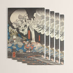 Takiyasha the Witch and the Skeleton Spectre Wrapping Paper Gallery Image 3