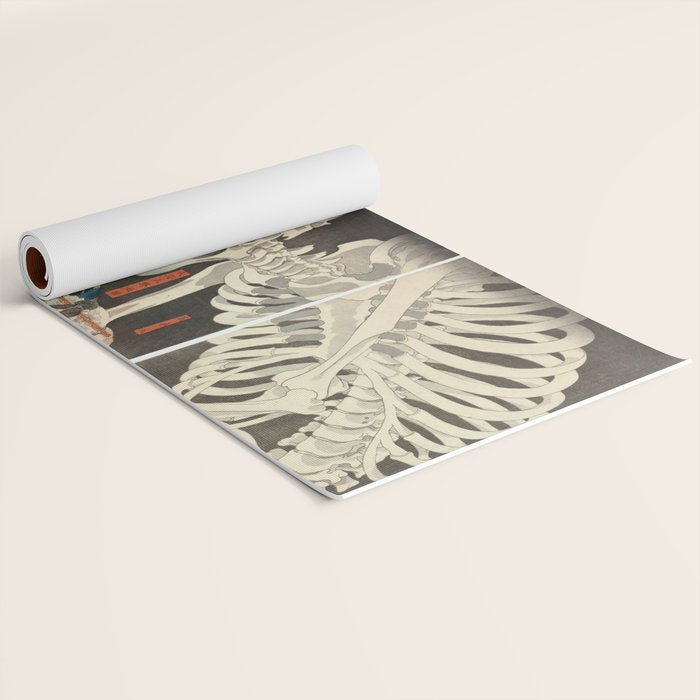 Takiyasha the Witch and the Skeleton Spectre Yoga Mat Gallery Image 2