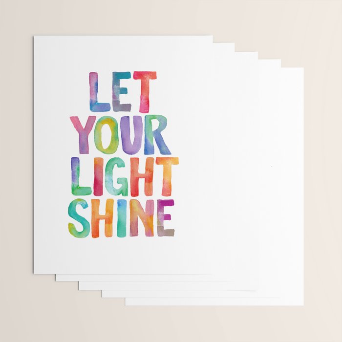 Let Your Light Shine Wrapping Paper Gallery Image 3