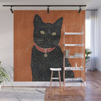 Black Cat 9 Wall Mural Gallery Image 1