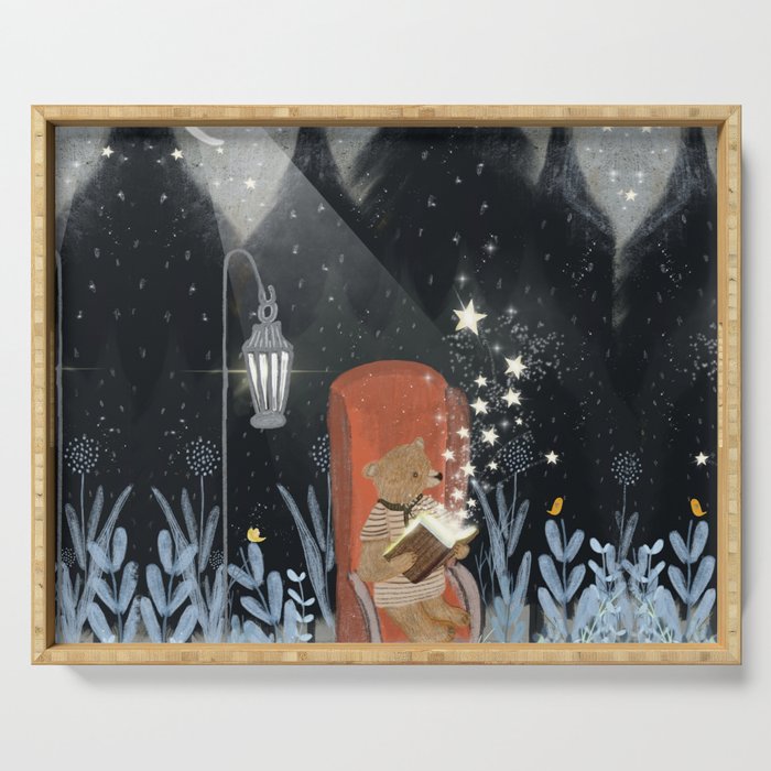 the little book of stars Serving Tray Gallery Image 1