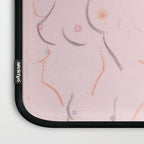 Breasts in Millennial Pink Laptop Sleeve Gallery Image 3