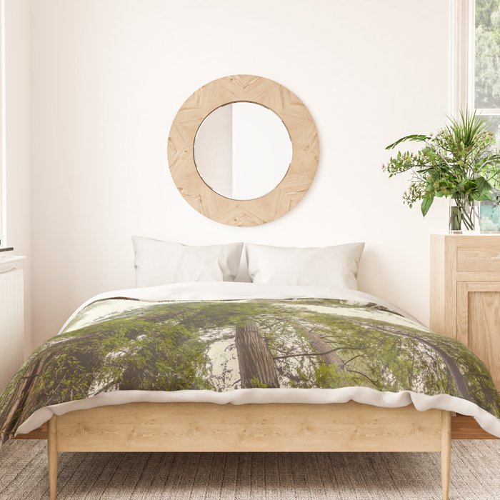 Into the Mist - Nature Photography Duvet Cover Gallery Image 3