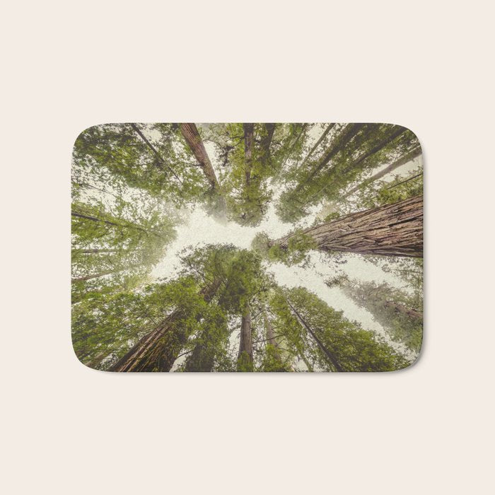Into the Mist - Nature Photography Bath Mat Gallery Image 1