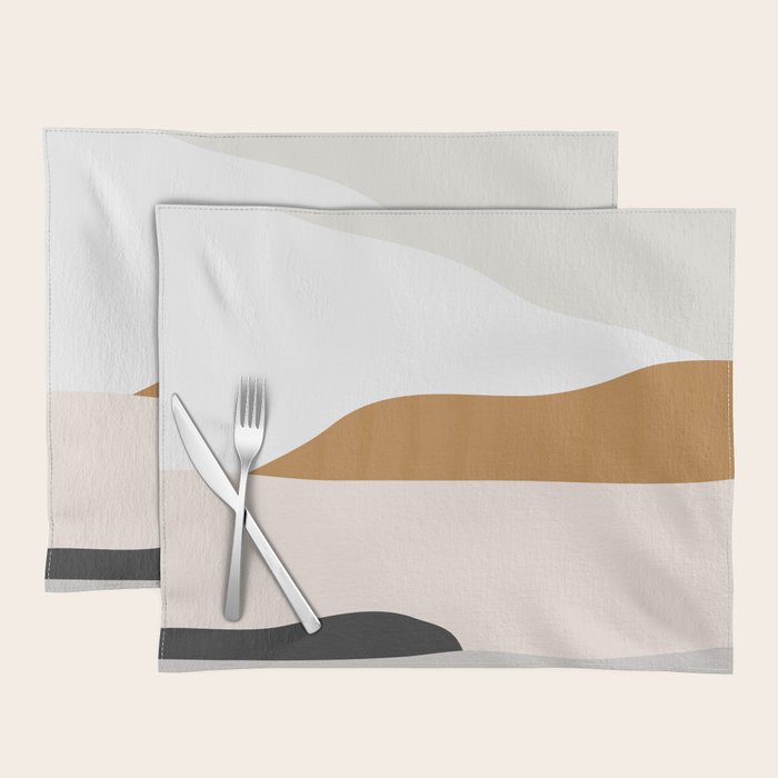 Minimal Art Landscape 2 Placemat Gallery Image 1