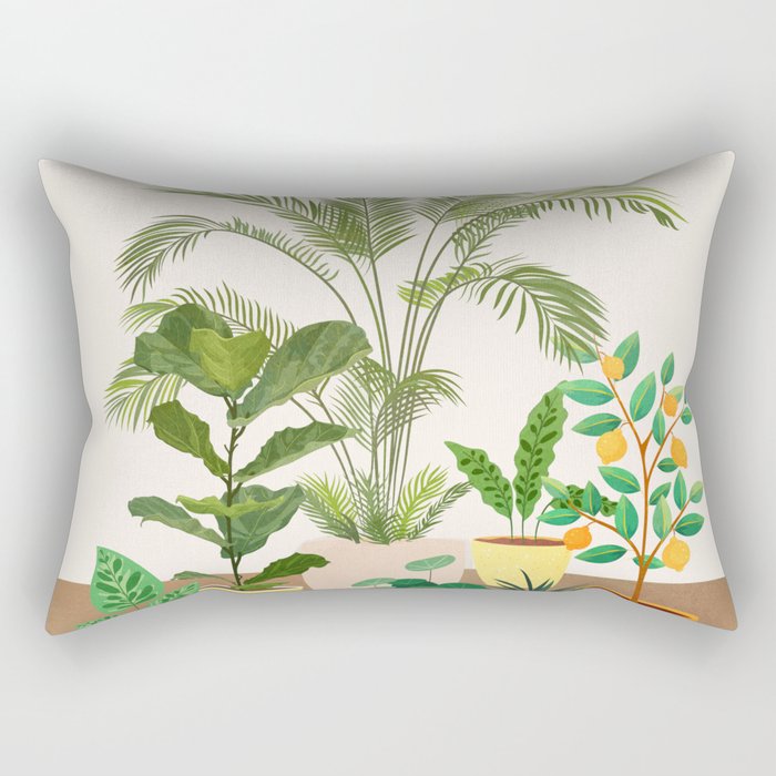 Decoration Pots III Rectangular Pillow Gallery Image 2