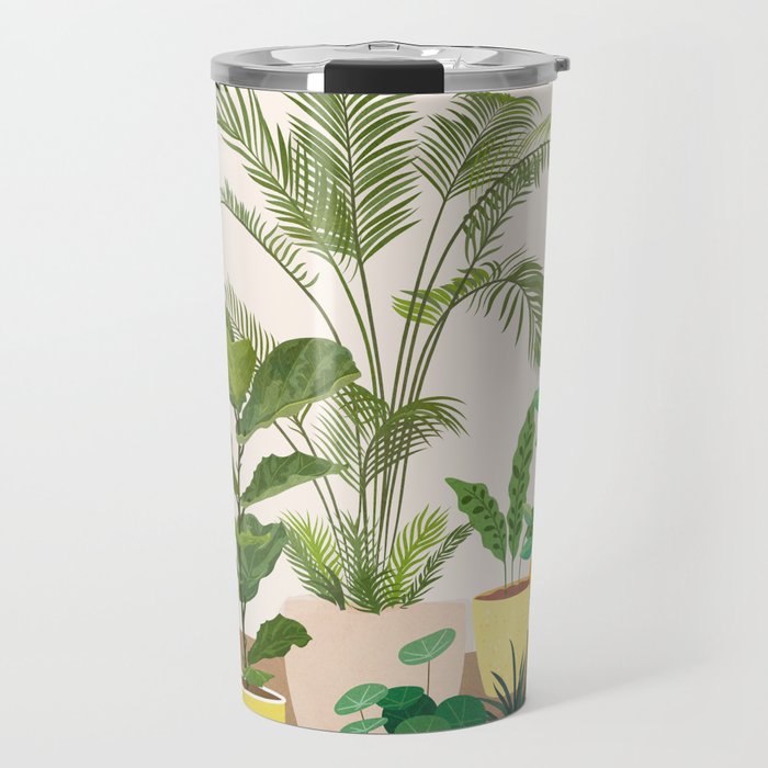 Decoration Pots III Travel Mug Gallery Image 1