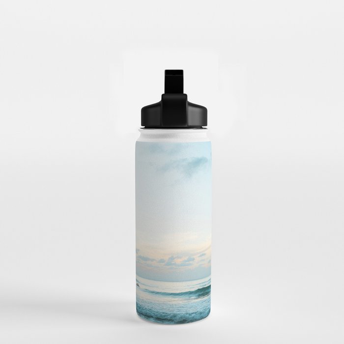 Once your board hits the ocean | Surf travel photography print | Central America Water Bottle Gallery Image 2