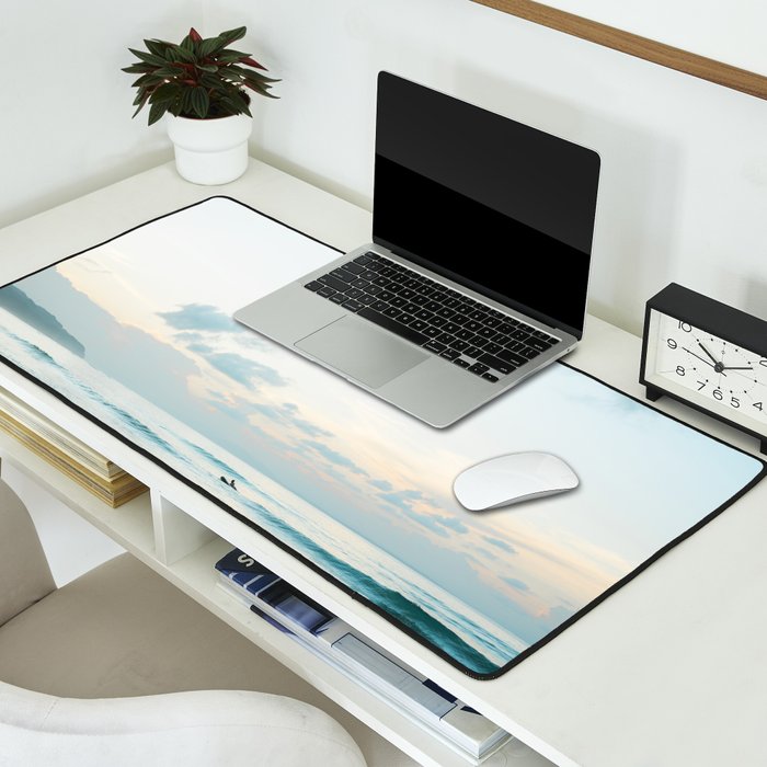 Once your board hits the ocean | Surf travel photography print | Central America Desk Mat Gallery Image 2