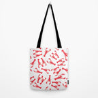 Watercolor Lobster Tote Bag Gallery Image 2