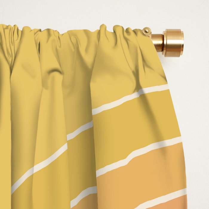 Gradient Curvature III Window Curtain Gallery Image 2