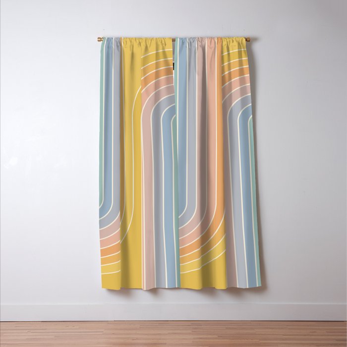Gradient Curvature III Window Curtain Gallery Image 3