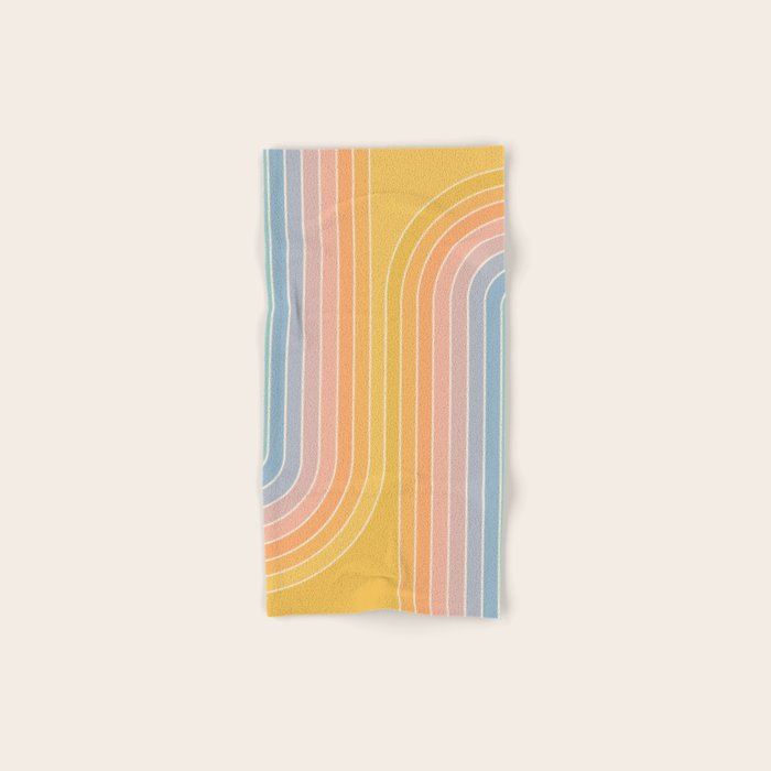 Gradient Curvature III Bath Towel Gallery Image 1