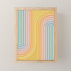 Gradient Curvature III Mini Art Print Gallery Image 1