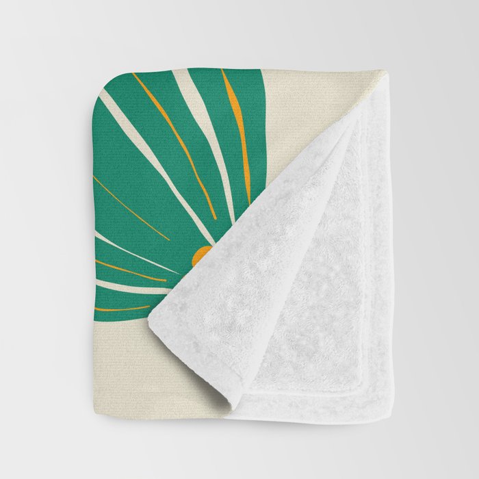Starlight Summer: Matisse Foliage | Flower Market 002 Throw Blanket Gallery Image 3