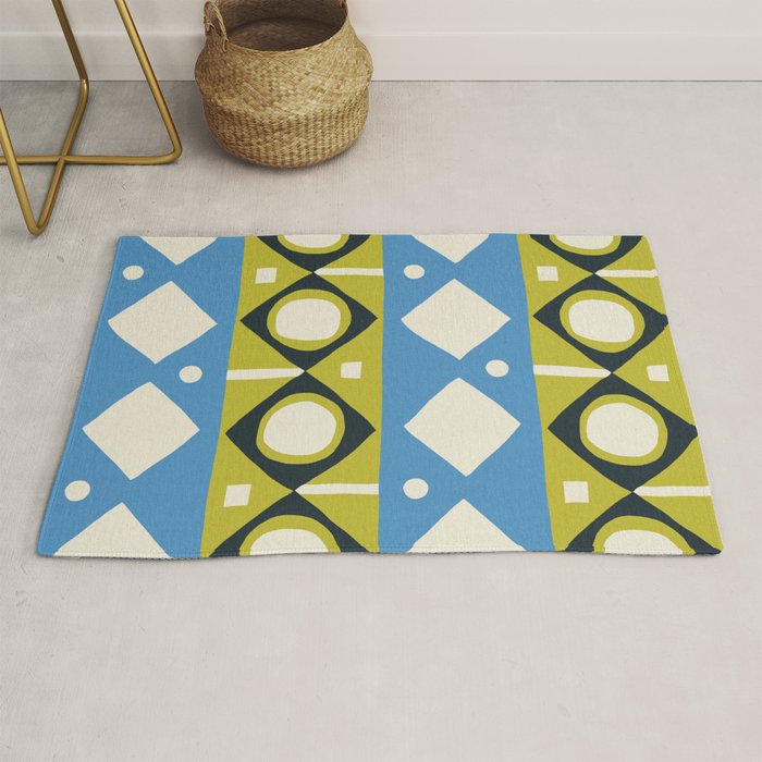 Simple Hand-cut Pattern #1 Rug Gallery Image 1
