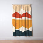 Minimal Abstract Shapes 11 Window Curtain Gallery Image 3