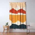 Minimal Abstract Shapes 11 Window Curtain Gallery Image 5