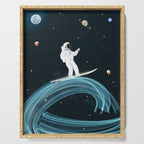 Space waves Serving Tray Gallery Image 1