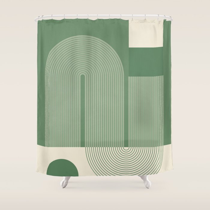 Abstract Shapes78 Shower Curtain Gallery Image 1