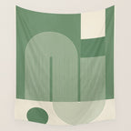 Abstract Shapes78 Wall Tapestry Gallery Image 4