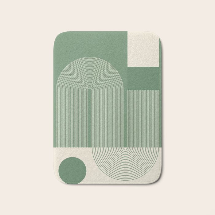 Abstract Shapes78 Bath Mat Gallery Image 1