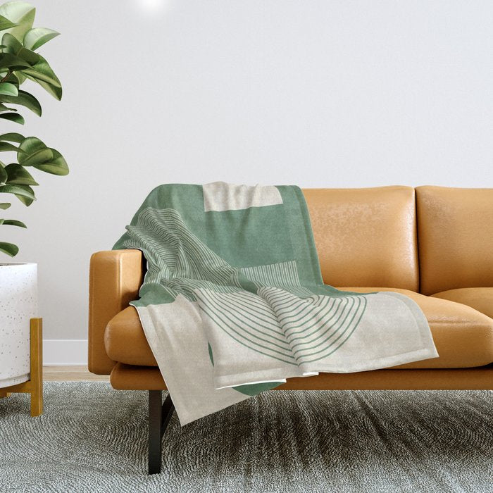 Abstract Shapes78 Throw Blanket Gallery Image 1