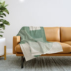 Abstract Shapes78 Throw Blanket Gallery Image 1