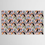 Tucan Garden #pattern #illustration Tablecloth Gallery Image 2