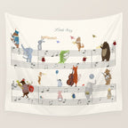 little song Wall Tapestry Gallery Image 4