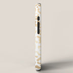 Elegant Gold White Leopard Cheetah Animal Print iPhone Case Gallery Image 2
