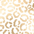 Elegant Gold White Leopard Cheetah Animal Print Coffee Mug Gallery Image 2