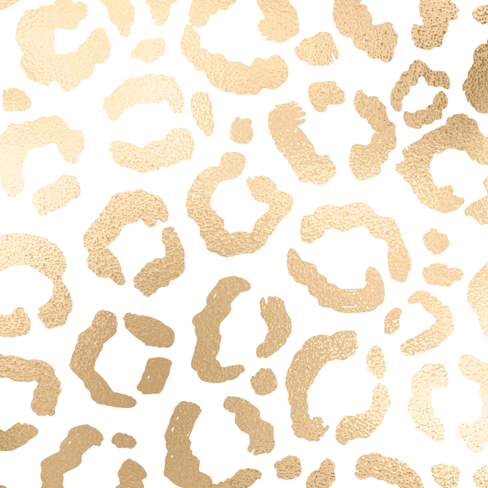 Elegant Gold White Leopard Cheetah Animal Print Coffee Mug Gallery Image 2