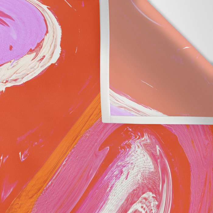 Deja Vu: Vibrant Digital Painting in Retro Colors by Alyssa Hamilton Art Wall Tapestry Gallery Image 3
